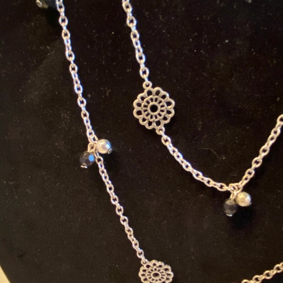 Long Bead and Chain Necklace - Picture 3 of 3